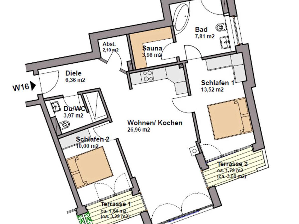 Ostseeresidenz Sassnitz - Wg 16 Mit Kamin, Sauna, Meerblick Exterior photo